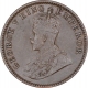 Bronze One Quarter Anna Coin of King George V of Calcutta Mint of 1913.