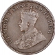 Bronze One Quarter Anna Coin of King George V of Calcutta Mint of 1927.