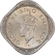 Cupro Nickel Half Anna Coin of King George VI of Bombay Mint of 1946.