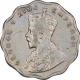 Cupro Nickel One Anna Coin of King George V of Calcutta Mint of 1928.