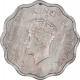 Cupro Nickel One Anna Coin of King George VI of Calcutta Mint of 1939.