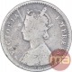 Silver Two Annas Coin of Victoria Empress of Bombay Mint of 1883.