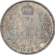 Silver Two Annas Coin of King Edward VII of Calcutta Mint of 1906.