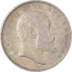 Silver Two Annas Coin of King Edward VII of Calcutta Mint of 1907.