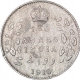 Silver Two Anna Coin of King Edward VII of Calcutta Mint of 1910. 