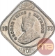 Cupro Nickel Two Annas Coin of King George V of Calcutta Mint of 1933.