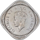 Cupro Nickel Two Annas Coin of King George VI of Calcutta Mint of 1940.