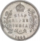 Silver Half Rupee Coin of King Edward VII of Calcutta Mint of 1906.