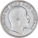 Silver Half Rupee Coin of King Edward VII of Calcutta Mint of 1909.