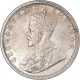 Silver Half Rupee Coin of King George V of Calcutta Mint of 1915. 