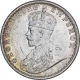 Silver Half Rupee Coin of King George V of Bombay Mint of 1918.