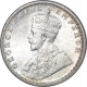 Silver Half Rupee Coin of King George V of Bombay Mint of 1919.