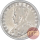 Silver Half Rupee Coin of King George V of Calcutta Mint of 1927.