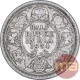 Silver Half Rupee Coin of King George V of Calcutta Mint of 1934.