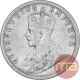 Silver Half Rupee Coin of King George V of Calcutta Mint of 1934.