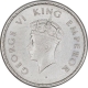 Silver Half Rupee Coin of King George VI of Bombay Mint of 1938.