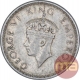 Rare Silver Half Rupee Coin of King George VI of Calcutta Mint of 1939.