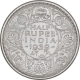 Silver Half Rupee Coin of King George VI of Calcutta Mint of 1939.