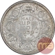 Silver Half Rupee Coin of King George VI of Bombay Mint of 1939.