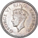 Silver Half Rupee Coin of King George VI of Calcutta Mint of 1939.