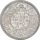 Silver Half Rupee Coin of King George VI of Calcutta Mint of 1940.