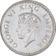 Silver Half Rupee Coin of King George VI of Calcutta Mint of 1940.