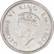 Silver Half Rupee Coin of King George VI of Bombay Mint of 1940.