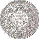 Silver Half Rupee Coin of King George VI of Lahore Mint of 1945.