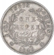 Silver One Rupee Coin of Victoria Queen of Calcutta Mint of 1840.