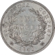 Silver One Rupee Coin of Victoria Queen of Calcutta Mint of 1840.