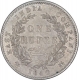 Silver One Rupee Coin of Victoria Queen of Calcutta Mint of 1840.