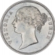 Silver One Rupee Coin of Victoria Queen of Calcutta Mint of 1840.