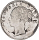 Silver One Rupee Coin of Victoria Queen of Calcutta Mint of 1840.