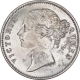 Silver One Rupee Coin of Victoria Queen of Calcutta Mint of 1840.