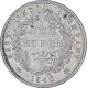 Silver One Rupee Coin of Victoria Queen of Calcutta Mint of 1840.