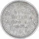 Silver One Rupee Coin of Victoria Queen of Bombay Mint of 1862.