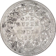 Silver One Rupee Coin of Victoria Queen of Bombay Mint of 1862.