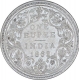 Error Silver One Rupee Coin of Victoria Queen of Bombay Mint of 1862.