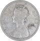 Silver One Rupee Coin of Victoria Queen of Bombay Mint of 1862.