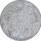 Silver One Rupee Coin of Victoria Queen of Calcutta Mint of 1862.