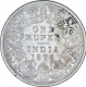 Silver One Rupee Coin of Victoria Queen of Calcutta Mint of 1876.