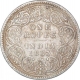 Silver One Rupee Coin of Victoria Empress of Bombay Mint of 1883.