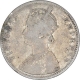 Silver One Rupee Coin of Victoria Empress of Bombay Mint of 1885.