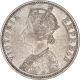 Silver One Rupee Coin of Victoria Empress of Bombay Mint of 1888.