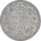 Silver One Rupee Coin of Victoria Empress of Bombay Mint of 1892.