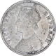 Silver One Rupee Coin of Victoria Empress of Calcutta Mint of 1898.