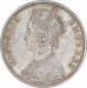 Silver One Rupee Coin of Victoria Empress of Calcutta Mint of 1900.