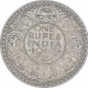 Silver One Rupee Coin of King George VI of Bombay Mint of 1940.