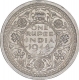 Silver One Rupee Coin of King George VI of Bombay Mint of 1944.