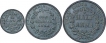 Copper Different Denominations Coins of East India Company of Different Mint of 1835.